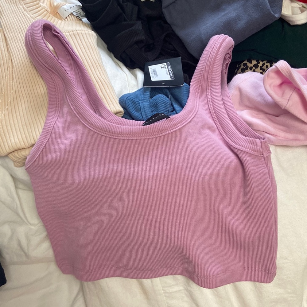 Unique Boutique Pink/Purple tank top